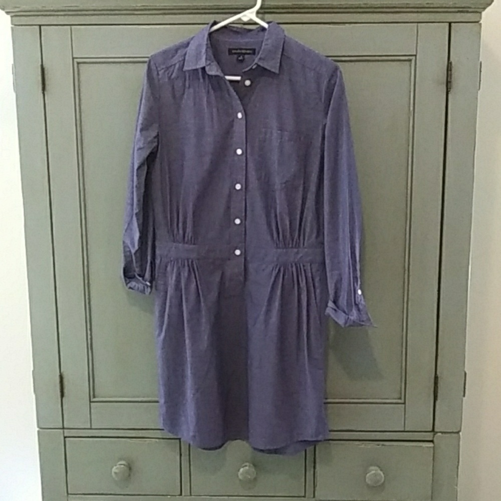 Banana Republic Button Front Shirt Dress